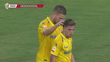 Il Frosinone trova il raddoppio con la Juve Stabia: eurogol di Cichella!