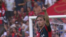 Baldanzi ribalta il risultato con un gran gol: Genoa-Ascoli 2-1