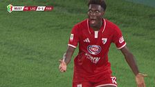 Cajazzo firma l'impresa: Lazio-Mantova 0-2
