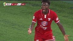 Cajazzo firma l'impresa: Lazio-Mantova 0-2