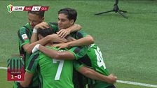 Il Sassuolo gioisce al Mapei: Volpato castiga il Cesena