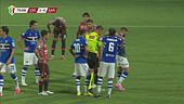 Tocco di mano di Pezzella, per Perenzoni è rigore
