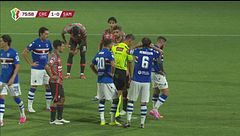 Tocco di mano di Pezzella, per Perenzoni è rigore