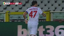 45+3' | Gol di Dany Mota (Torino-Monza 0-1)