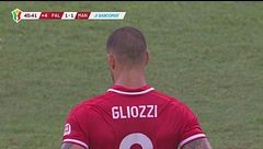 45' + 2 | Gol annullato a Gliozzi (Palermo-Mantova 1-0)