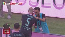 45' + 6 | Gol di Palumbo (Palermo-Mantova 2-0)