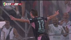 89' | Gol di Johnsen (Palermo-Mantova 4-2)