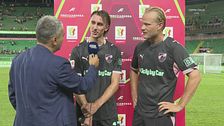 Johnsen e Pohjanpalo: "Partita molto buona, ai tifosi do voto 10"
