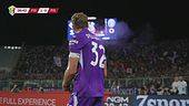 Scuffet para ma Pellegrino ribadisce in rete, Fiorentina-Pisa 1-0