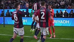 Bologna-Inter: la sequenza dei rigori