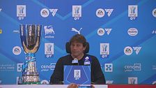 Conte: "Grande voglia dei ragazzi, abbiamo giocato bene"