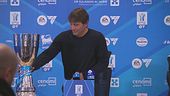 Conte: "Il trofeo me lo porto via, abbiamo fatto fatica a conquistarlo"