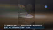 Maltempo in Toscana, esondazione a Montemurlo