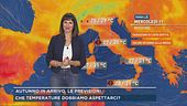 Autunno in arrivo, le previsioni