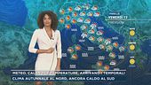 Meteo, calano le temperature, arrivano i temporali