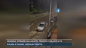 Muggia, strade allagate, traffico bloccato