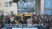 Libano, esplosioni simultanee dei cercapersone
