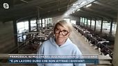 Francesca, 82 mucche nel suo allevamento trevigiano