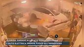 Florida, garage allagato dopo l'uragano