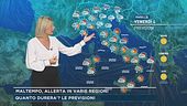 Maltempo, allerta in varie regioni