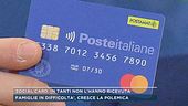 Social card, in tanti non l'hanno ricevuta
