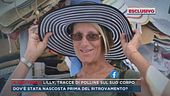 Lilly, tracce di polline sul suo corpo