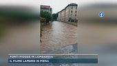 Forti piogge in Lombardia