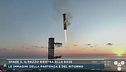 Space X, il razzo rientra alla base