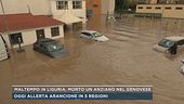 Maltempo in Liguria, morto un anziano nel Genovese