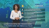 Le previsioni meteo per i prossimi giorni