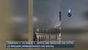 Tornado a Valencia, il vento che trascina via tutto