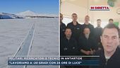Dalla torre di controllo della base in Antartide