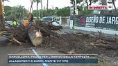 Barcellona, paura per l'arrivo della tempesta