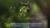 Chiara, il giallo delle buche scavate in giardino