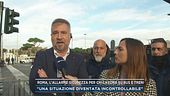 Roma, l'allarme sicurezza per chi lavora su bus e treni
