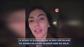 Lo sfogo di Giulia Salemi in giro per Milano