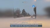 Livigno coperta da una coltre di neve