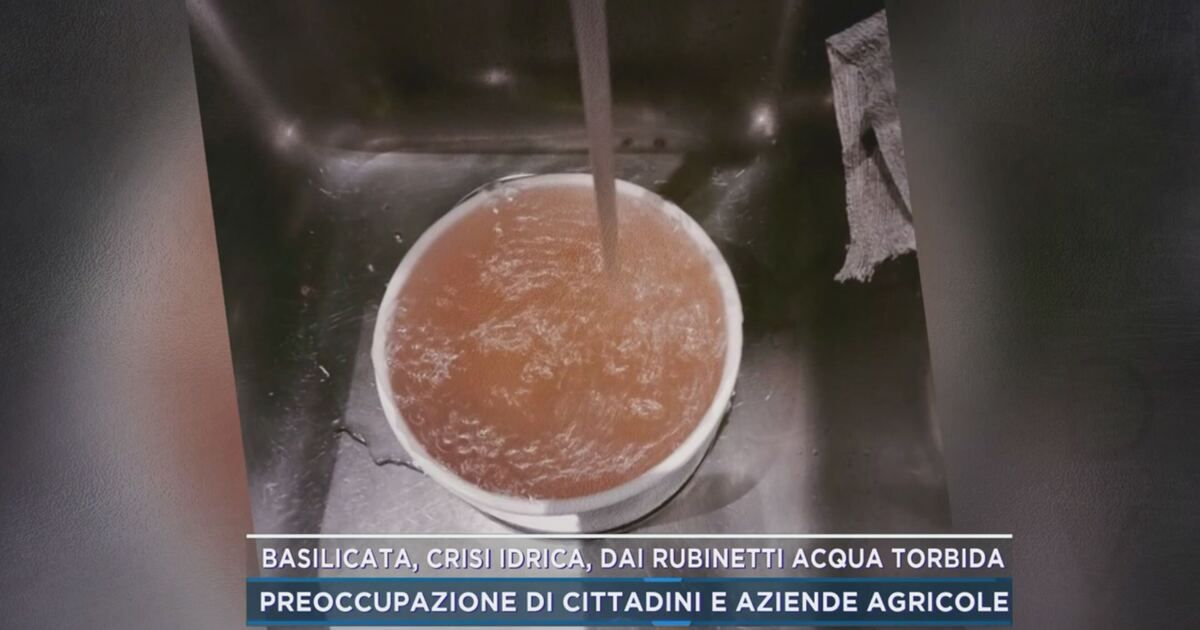 Mattino Cinque: Basilicata, crisi idrica: dai rubinetti acqua torbida Video | Mediaset Infinity