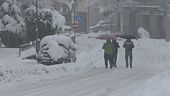 Freddo e nevicate anche a bassa quota