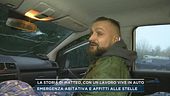 La storia di Matteo, con un lavoro vive in auto
