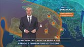 Bianco Natale, neve da nord a sud