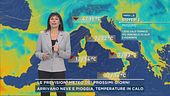 Le previsioni meteo dei prossimi giorni