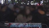 Capodanno a Milano tra insulti e violenze