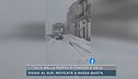 Basilicata innevata, lo scenario a San Fele