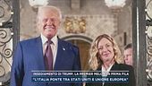 Insediamento di Trump, la premier Meloni in prima fila