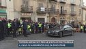Tombini asfaltati per la visita di Mattarella