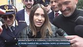 Neonata rapita a Cosenza, l'uscita dall'ospedale