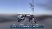 In migliaia a Roccaraso dopo un video virale
