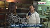Caro energia, le difficoltà di un panettiere