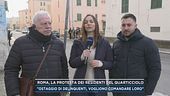 Roma, la protesta dei residenti del Quarticciolo